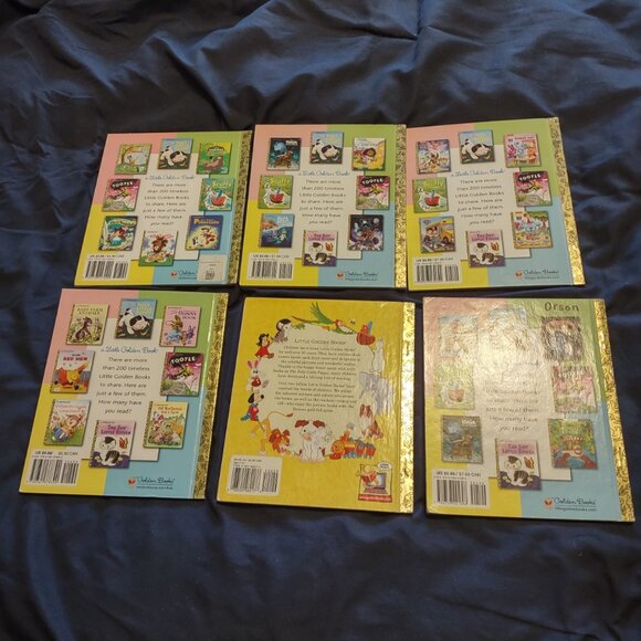A bundle of 6 Little Golden Books - Picture 2 of 2